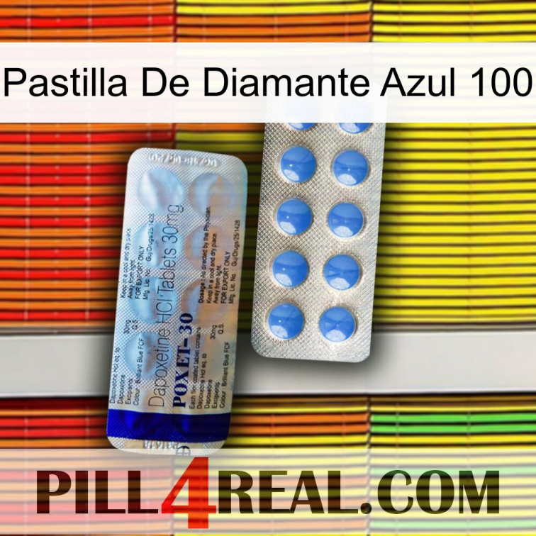 Blue Diamond Pill 100 39